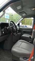 12' Box Truck Interior