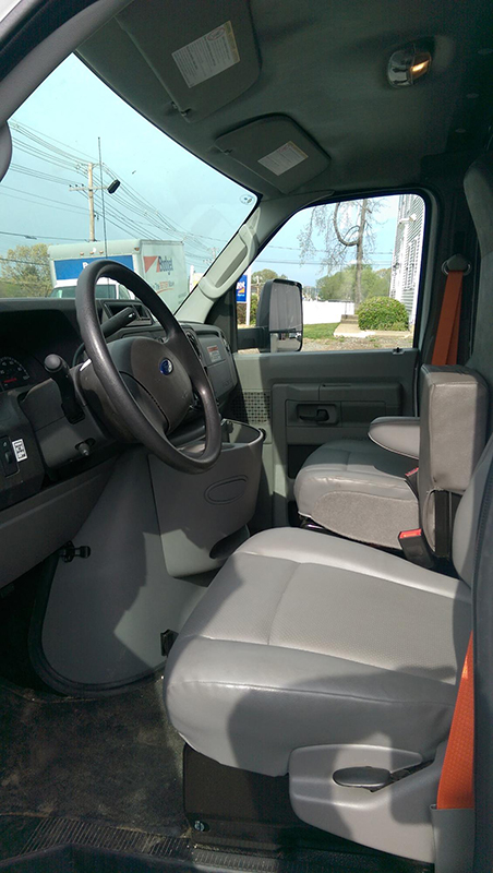 Budget Rental Truck Interior