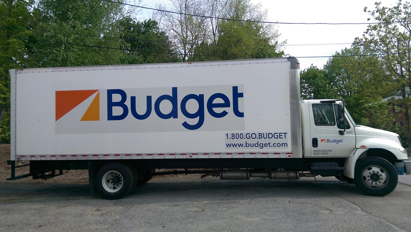 Budget moving truck Celebration party Budget moving truck Celebration party