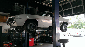 Camaro in Service | Shrewsbury Auto Repair Services