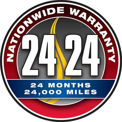 24 Months / 24,000 Miles Nationwide Warranty